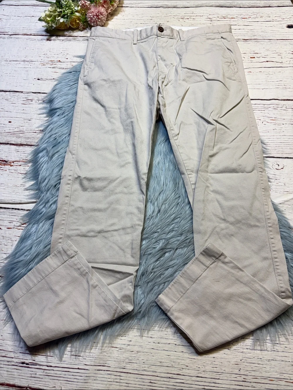 J. Crew Factory Flex Slim Fit Chino Pants sz 34X34